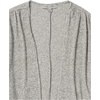 image:imageCable Stitch Womens Cocoon Open Front Coverup Cardigan Draped 34 Sleeve Lightweight Casual Lounge Hacci Knit Top Made in the USA LargeXLarge Marled Grey